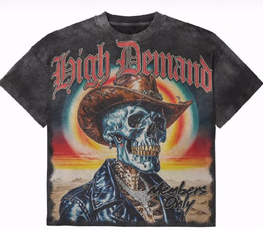 Deserted cowboy tee