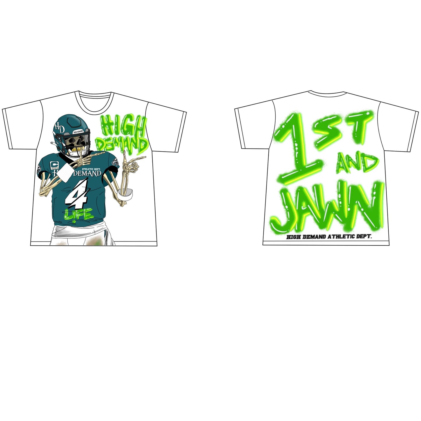 First and jawn tees