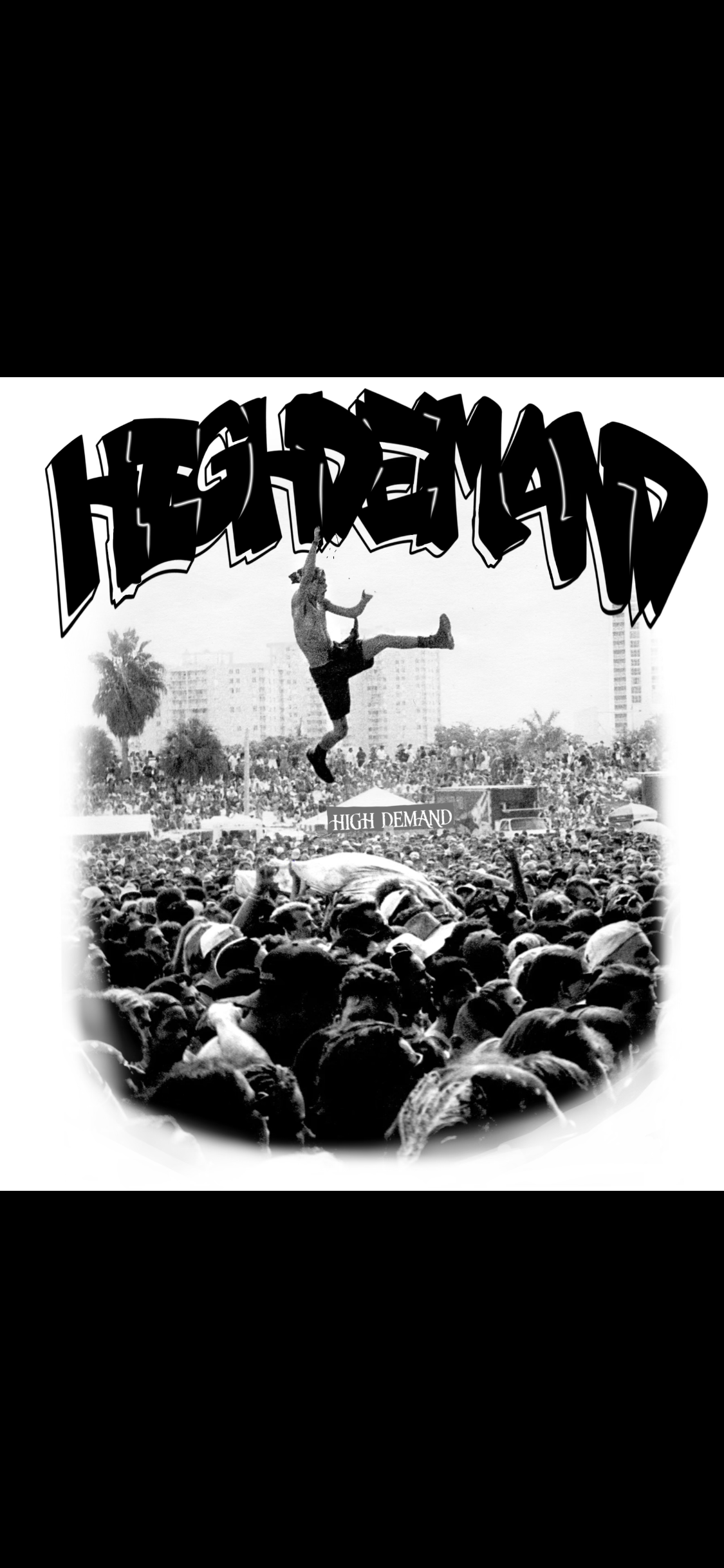 Stage dive high demand tee